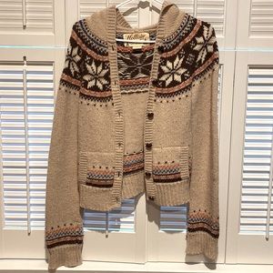 Vintage Hollister sportswear cardigan - Large